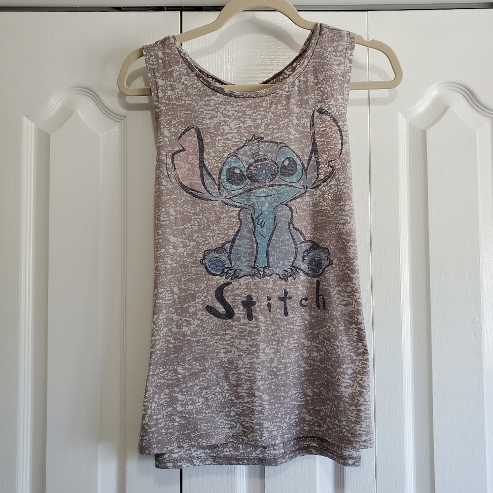 Grey Stitch burnout tank, Disney